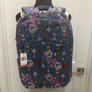 Vera Bradley Lay Flat Travel Backpack NWT